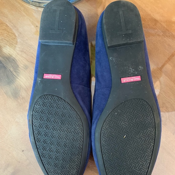 Isaac Mizrahi Blue Loafers - Picture 6 of 6